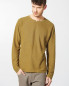 Preview: HempAge Hanf Langarmshirt - Farbe peanut aus Hanf und Bio-Baumwolle