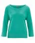 Preview: HempAge Hanf Sommerpullover - Farbe emerald aus Hanf und Bio-Baumwolle