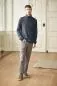 Preview: HempAge Hanf Rollkragenpullover - Farbe dark aus Hanf und Bio-Baumwolle