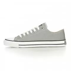 Ethletic Sneaker vegan LoCut Classic - Farbe urban grey / white aus Bio-Baumwolle