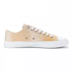 Ethletic Sneaker vegan LoCut Collection 19 - Farbe golden shine / white aus Bio-Baumwolle