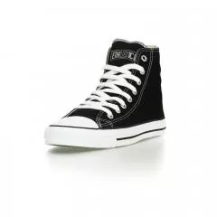 Ethletic Sneaker vegan HiCut Classic - Farbe jet black / white aus Bio-Baumwolle