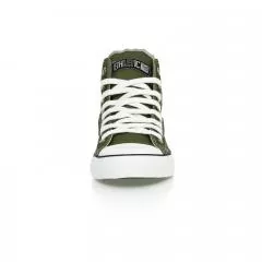 Ethletic Sneaker vegan HiCut Classic - Farbe camping green / white aus Bio-Baumwolle