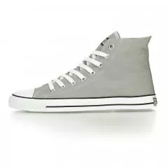 Ethletic Sneaker vegan HiCut Classic - Farbe urban grey / white aus Bio-Baumwolle