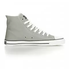 Ethletic Sneaker vegan HiCut Classic - Farbe urban grey / white aus Bio-Baumwolle