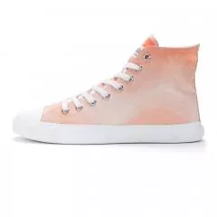 Ethletic Sneaker vegan HiCut Collection 19 - Farbe little blush / white aus Bio-Baumwolle