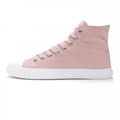 Ethletic Sneaker vegan HiCut Collection 19 - Farbe sea shell / white aus Bio-Baumwolle