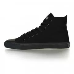 Ethletic Sneaker vegan HiCut Classic - Farbe jet black / black aus Bio-Baumwolle