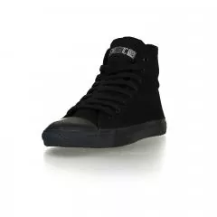 Ethletic Sneaker vegan HiCut Classic - Farbe jet black / black aus Bio-Baumwolle