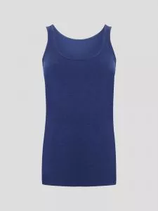 Hanf Damen Top Classic - Farbe marine blue aus Hanf und Bio-Baumwolle