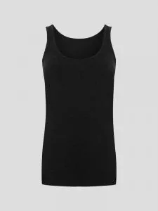 Hanf Damen Top Classic - Farbe black aus Hanf und Bio-Baumwolle
