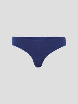 Hanf Damen Brasil Slip - Farbe marine blue aus Hanf und Bio-Baumwolle