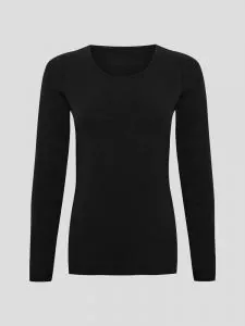 Hempro Hanf Langarm Shirt - Farbe black aus Hanf und Bio-Baumwolle