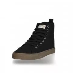 Ethletic Sneaker Goto vegan HiCut Collection 18 - Farbe jet black aus Bio-Baumwolle