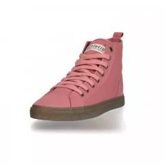 Ethletic Sneaker Goto vegan HiCut Collection 18 - Farbe rose dust aus Bio-Baumwolle