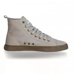 Ethletic Sneaker Goto vegan HiCut Collection 18 - Farbe frozen olive aus Bio-Baumwolle
