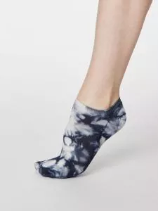 Hempro Bambus Socken Tie Dye - Farbe dark navy aus Bambus und Bio-Baumwolle