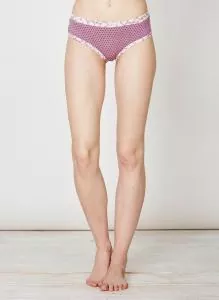 Damen Bikini Slip Joella - Farbe desert rose aus Bambus und Bio-Baumwolle