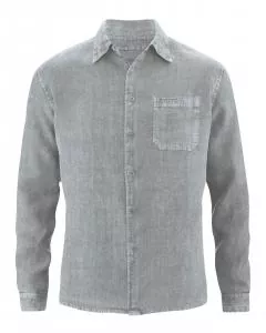 HempAge Hanf Hemd - Farbe rock aus 100% Hanf