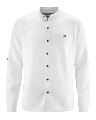 HempAge Hanf Hemd - Farbe white aus 100% Hanf