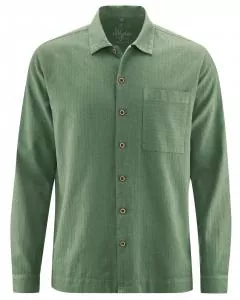HempAge Hanf Hemd - Farbe herb aus Hanf und Bio-Baumwolle
