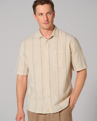 HempAge Hanf Hemd - Farbe natur aus Hanf und Bio-Baumwolle