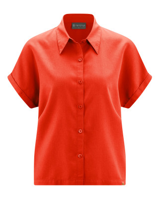 HempAge Hanf Bluse - Farbe magna aus 100% Lyocell