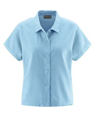 HempAge Hanf Bluse - Farbe glacier aus Hanf und Bio-Baumwolle