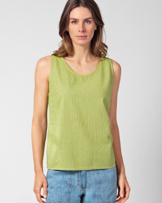 HempAge Hanf Top - Farbe bamboo aus Hanf und Bio-Baumwolle