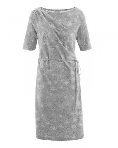 HempAge Hanf Kleid - Farbe taupe aus Hanf und Bio-Baumwolle