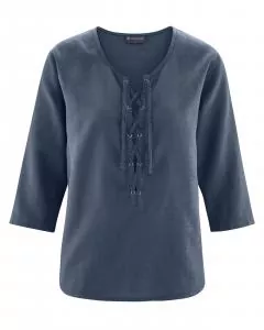 HempAge Hanf Shirt - Farbe wintersky aus Hanf und Bio-Baumwolle