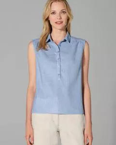 HempAge Hanf Bluse - Farbe water aus Hanf und Bio-Baumwolle