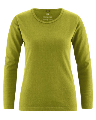 HempAge Hanf Shirt - Farbe fern aus Hanf und Bio-Baumwolle