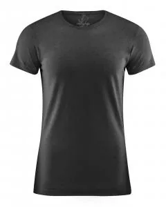 HempAge Hanf T-Shirt - Farbe black aus Hanf und Bio-Baumwolle