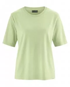 HempAge Hanf T-Shirt - Farbe matcha aus Hanf und Bio-Baumwolle