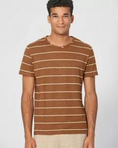 HempAge Hanf T-Shirt - Farbe almond aus Hanf und Bio-Baumwolle