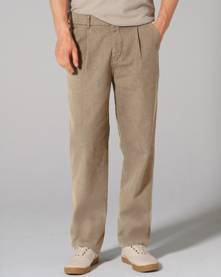 HempAge Hanf Hose - Farbe shitake aus Hanf und Bio-Baumwolle