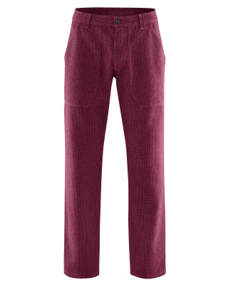 HempAge Hanf Hose - Farbe wine aus Hanf und Bio-Baumwolle