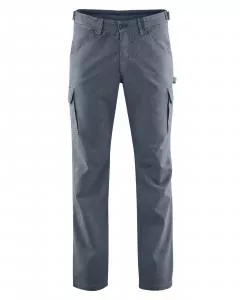 HempAge Hanf Field Pants - Farbe graphit aus Hanf und Bio-Baumwolle