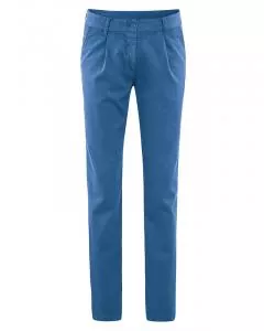 HempAge Hanf Chino Hose - Farbe sea aus Hanf und Bio-Baumwolle