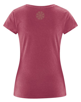 Preview: HempAge Hanf Yoga Shirt - Farbe tinto aus Hanf und Bio-Baumwolle