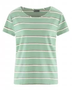 HempAge Hanf T-Shirt - Farbe menta aus Hanf und Bio-Baumwolle