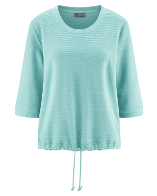 HempAge Hanf T-Shirt - Farbe lake aus Hanf und Bio-Baumwolle