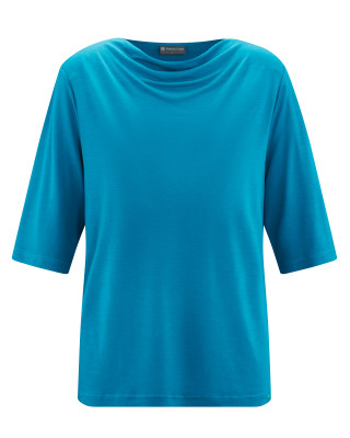 HempAge Hanf Shirt - Farbe azure aus 100% Lyocell