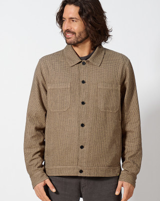 HempAge Hanf Jacke - Farbe shitake aus Hanf und Bio-Baumwolle