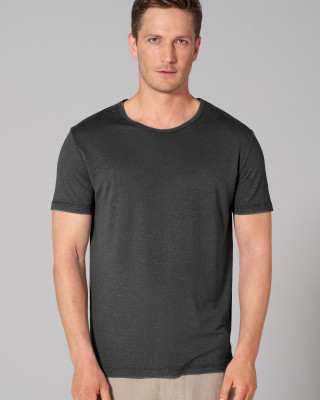 HempAge Hanf T-Shirt - Farbe black aus Hanf und Lyocell