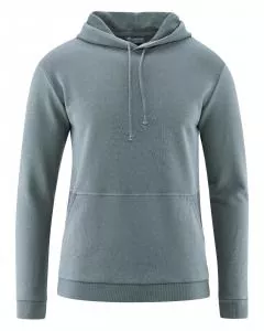 HempAge Hanf Hoodie - Farbe titan aus Hanf und Bio-Baumwolle