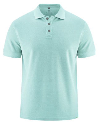 HempAge Hanf Poloshirt - Farbe lake aus Hanf und Bio-Baumwolle