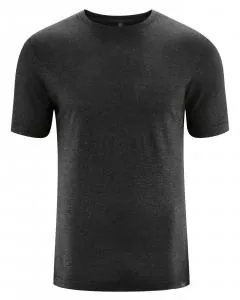 HempAge Hanf T-Shirt - Farbe black aus Hanf und Bio-Baumwolle