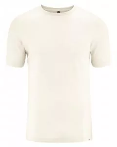 HempAge Hanf T-Shirt - Farbe offwhite aus Hanf und Bio-Baumwolle